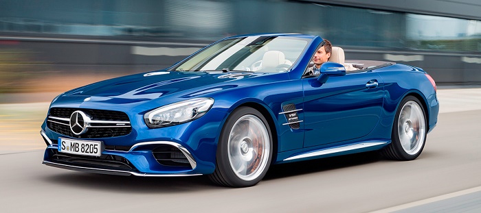  Mercedes SL:   